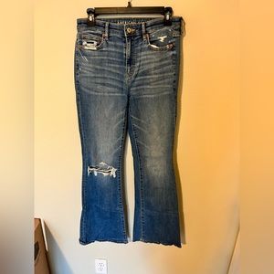 AE distressed bootcut